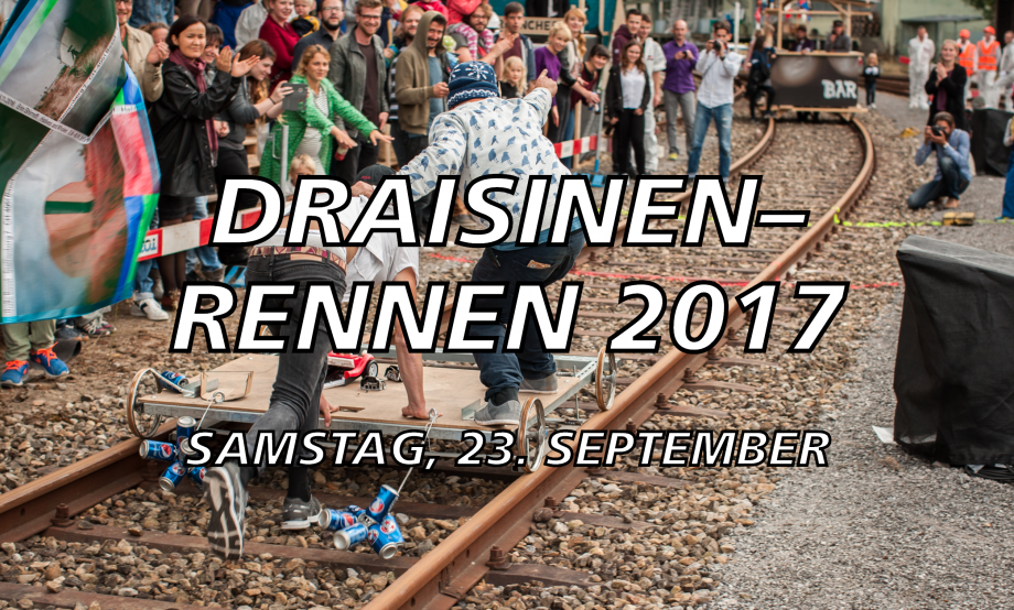 Save the Date: Draisinenrennen 2017
